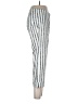 Insight Stripes Silver Casual Pants Size 10 - photo 4