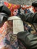 H&M Paisley Red Casual Pants Size 6 - photo 7