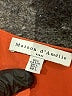 Maison d' Amelie 100% Polyester Orange Long Sleeve Blouse Size L - photo 7