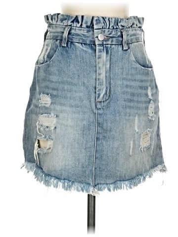 Hayden Denim Skirt (view 1)