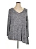 Signature Studio Gray Pullover Sweater Size 1X - photo 1