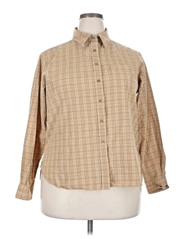 Cruel Girl Long Sleeve Button-Down Shirt (view 1)