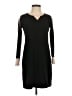 J.Crew Solid Black Casual Dress Size 00 - photo 1