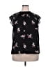 Liberty Love 100% Polyester Black Sleeveless Blouse Size 2X - photo 1