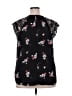Liberty Love 100% Polyester Black Sleeveless Blouse Size 2X - photo 2