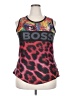 Nicki Minaj 100% Polyester Red Sleeveless Top Size XXL - photo 1