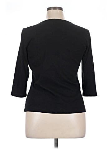 Karen Scott 3/4 Sleeve T-Shirt (view 2)
