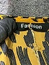 Fashion 100% Polyester Animal Print Yellow Romper Size XS - photo 4