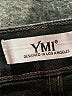YMI Black Denim Shorts Size 7 - photo 3