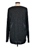 Dex Metallic Gray Pullover Sweater Size L - photo 2