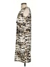 Tribal Animal Print Tan Cocktail Dress Size S - photo 5