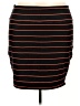 Torrid Stripes Black Casual Skirt Size 4X Plus (4) - photo 1