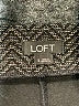 Ann Taylor LOFT Chevron-herringbone Gray Active Pants Size S - photo 7