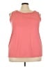 Avenue Pink Sleeveless T-Shirt Size 26 - 28 Plus - photo 1