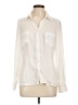 Candie's 100% Polyester Ivory Long Sleeve Blouse Size L - photo 1