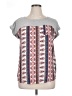 Jolt Gray Short Sleeve Top Size XL - photo 1
