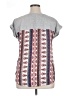 Jolt Gray Short Sleeve Top Size XL - photo 2