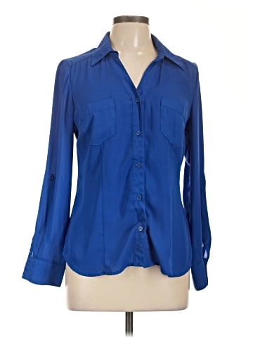 Candie's Long Sleeve Blouse (view 1)