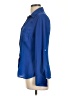 Candie's 100% Polyester Blue Long Sleeve Blouse Size L - photo 5