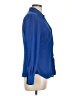 Candie's 100% Polyester Blue Long Sleeve Blouse Size L - photo 4