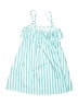 PatPat 100% Polyester Stripes Teal Dress Size 5 - 6 - photo 2
