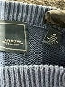 Arrow 100% Cotton Solid Blue Pullover Sweater Size M - photo 7