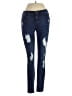 Bebe Hearts Blue Jeans Size 25 waist - photo 1