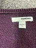 Sonoma Goods for Life Purple Pullover Sweater Size L - photo 7