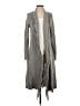 Central Park West Gray Cardigan Size S - photo 1