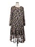 Maurices Floral Black Casual Dress Size 20 (2) - photo 1