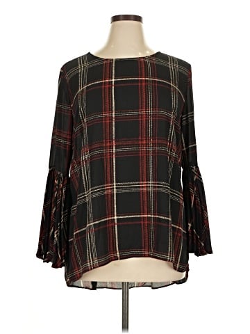 Susan Graver 3/4 Sleeve Blouse (view 1)