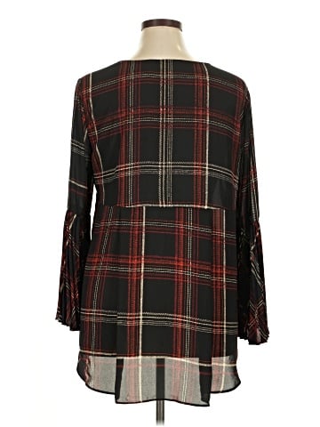 Susan Graver 3/4 Sleeve Blouse (view 2)