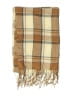 Unbranded Plaid Brown Scarf One size - photo 2