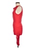 Jennifer Lopez Solid Red Cocktail Dress Size M - photo 5
