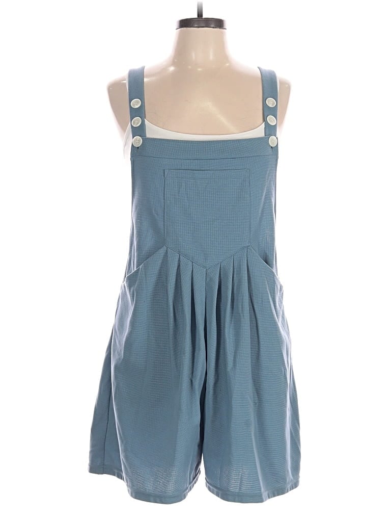 Pre-owned Halara Romper In Blue