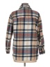 Ookie & LaLa 100% Polyester Plaid Tan Coat Size M - photo 2