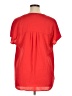 Gilli 100% Polyester Red Short Sleeve Blouse Size 14 - photo 2