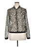 Assorted Brands 100% Polyester Animal Print Silver Long Sleeve Blouse Size XL - photo 1