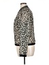 Assorted Brands 100% Polyester Animal Print Silver Long Sleeve Blouse Size XL - photo 5