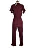 Michael Stars Solid Burgundy Jumpsuit Size XS - photo 2