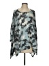 Pixi + Ivy Tie-dye Teal Poncho Size S - photo 1