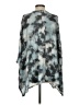 Pixi + Ivy Tie-dye Teal Poncho Size S - photo 2
