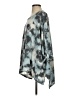 Pixi + Ivy Tie-dye Teal Poncho Size S - photo 5