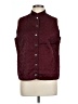 Chico's 100% Polyester Burgundy Vest Size Lg (2) - photo 1