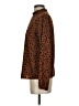 Shein 100% Polyester Polka Dots Brown Long Sleeve Blouse Size 2 - photo 5