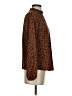 Shein 100% Polyester Polka Dots Brown Long Sleeve Blouse Size 2 - photo 4