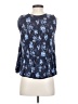 One September 100% Rayon Blue Sleeveless Blouse Size XS - photo 2