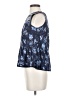 One September 100% Rayon Blue Sleeveless Blouse Size XS - photo 5