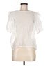 Assorted Brands White Short Sleeve Blouse Size M - photo 1