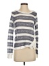 Clu + Willoughby Stripes White Pullover Sweater Size S - photo 1